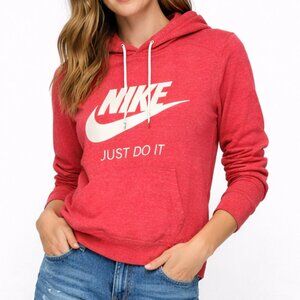Nike Juniors Pink Red Hoodie Medium